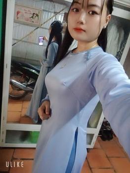 Product Review of Áo Dài Tây Thi Cổ Tròn Phối Viền Cổ Tay Có Cúc Xinh Xỉu, Phù Hợp Cho Chị Em Đi Chơi, Đám Hỏi, Đi Dạy - CiCi Thùy Clothing Nữ from M** P**g 1