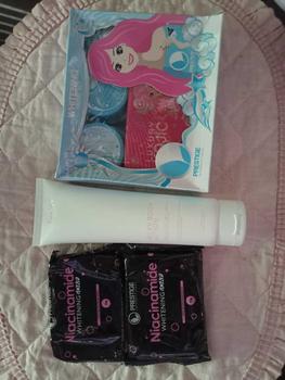 Product Review of PRESTIGE REJUVENATING | WHITENING SET Cleanse Renew Protect Whitening Exfoliate Toner Acne Cream with Kojic Papaya Skincare Skin Repair Nourishing from D**p 3