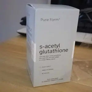 Pure Form S-Acetyl Glutathione | 90 Capsules | 700mg of Gluta + Hyaluronic Acid + Hydrolyzed Collagen