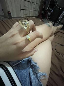 Product Review of MNG Fashion Green Cherry Good Luck Ring+Free Gift(1 Pcs Moissa Bracelet+1Pcs Gift Box)Hypoallergenicity Accessories For Female Male from 𝑔**☾ 1