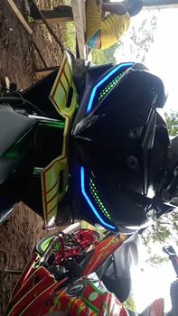 Product Review of MATA GABAN MX KING 150 LED AUDI DRL Lampu Motor from N**e 0