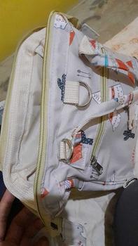 Product Review of LAKOE Tas Bayi Multifungsi diaper bag / tas Perlengkapan bayi pink bags Biru from D** Q** 2