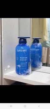 Product Review of Combo Dầu Gội, Xả SPES + Quà Tặng Gội Khô Spes , kiềm dầu dưỡng ẩm chiết xuất Axit Hyaluronic Muối Biển tự nhiên 600ml from h**i 2