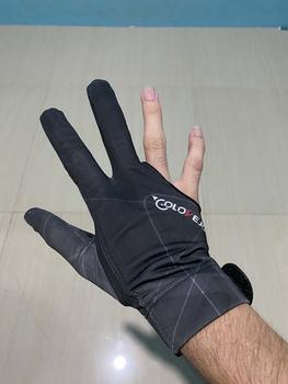 Product Review of Billiards Gloves Professional Snooker Three Finger Non Slip Gloves Professional Pressure Billiards Gloves from j**y 0