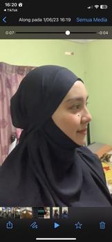Product Review of HEEJAB Express Scarf Durra Cey Crepe (2 HELAI RM50) from H**🌻 2