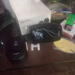 Bel Pintu Wireless Waterproof dengan EU Plug Bell Rumah Portabel