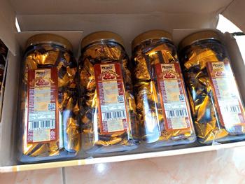 Product Review of Dking coklat almond isi 4 toples ( COD )  kacang almond utuh lapis coklat from R**i p**h 0