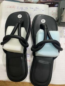 Product Review of ( chân tròn tăng size) Dép Kẹp Nữ Dây Tròn Quai Xoắn Da Mềm cao 1cm DéP Shoes GiàY Đế Bằng dép Ong from T**n T**n ☘** 1