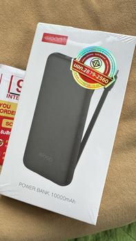 Product Review of [รับประกัน1ปี] Eloop E33 / E33 Line แบตสำรอง 10000mAh ชาร์จ 2.4A 12W Powerbank มีสายชาร์จในตัว Type C และ L-Cable พาวเวอร์แบงค์ เพาเวอร์แบงค์ ของแท้ 100% Power Bank from ล**🖤 0
