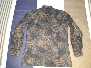 Product Review of Kemeja Batik Slimfit Lapis Furing Premium 1038 Batik Christo from w**m 1