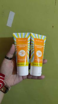 Product Review of [Twin Pack] Azarine Hydramax-C Sunscreen Serum SPF50 PA++++ 40ml Acid Hyaluronic Facial  Berminyak  Wajah  Sunblock from A**a P**i 0
