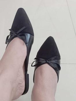 Product Review of Sục nơ nhỏ 3 màu mũi nhọn - Giày DG Nữ DéP from L**7 1