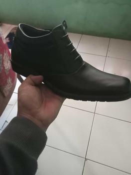 Product Review of Sepatu Pdh Terbaru Model Tali Mati Pengencang Resleting YKK Original Azfiq27 #7 Dop from E**A 1
