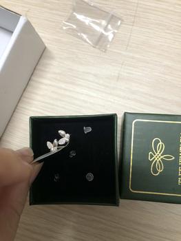 Product Review of Khuyên tai bạc nữ TLEE hồ điệp nhỏ nạm đá xinh xắn TLEE JEWELRY B0184 from K**n 0