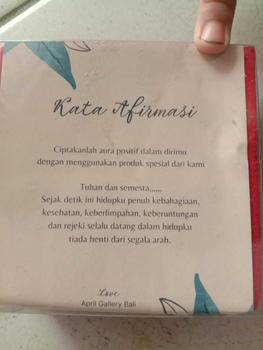Product Review of April Gallery - Paket 3 Gelang Tridatu Mantra Panca Rose Cinta Perempuan Laki-laki Batu Aksesoris Benang Putih Bracelet from 𐙚**ƴ 1