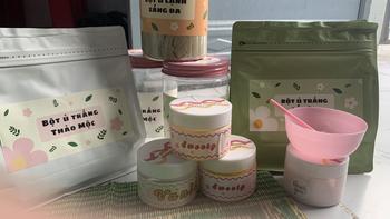 Product Review of TÚI BỘT Ủ TRẮNG LÁ SỮA - SE KHÍT LCL - SÁNG - ĐỀU MÀU DA - GIẢM THÂM - CẤP ẨM - MỀM MƯỢT DA. from N**g 0