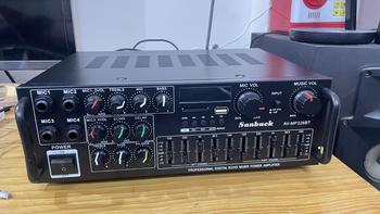 Product Review of 【HCM 24H】Amly karaoke Sunbuck 326BT hàng chuẩn (cổng 12v, 220v, có bluetooth)-Amly âm ly karaoke Nghe Nhạc 【HCM 24H】Amly karaoke Sunbuck 326BT hàng chuẩn (cổng 12v, 220v, có bluetooth)-Amly âm ly karaoke Nghe Nhạc Nghe Nhạc from X**n H**g 0