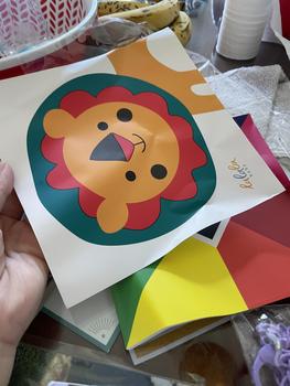Product Review of Thẻ kích thích thị giác cho bé sơ sinh, thẻ decal dán tường from Ú** K**u 0