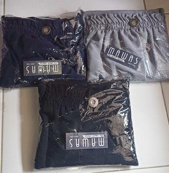 Product Review of Isi 3 pcs - Kulot crinkle jumbo bb 85 cocok buat ibu hamil- Celana bumil big size kringkel airflow premium from n**a 0
