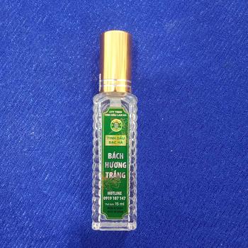 Product Review of Dầu bạc hà BÁCH HƯƠNG TRẮNG 15ml dạng xịt đánh tan cơn đau nhứt vay gáy, Hỗ trợ giấc ngủ hủ dầuhít tinh from P**h 0