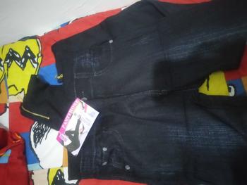 Product Review of LEGGING IMPORT JEANS SLETING  / LEGGING IMPORT WANITA from S**u 0