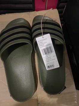Product Review of adidas ว่ายน้ำ & ไลฟ์สไตล์ รองเท้าแตะ Adilette Aqua Unisex สีเขียว HP9392 from 8**🩵 1