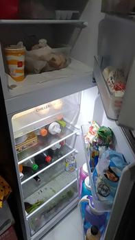 Product Review of Haier HRF-IV220VNF (BS) 7.5 cu.ft./211L Fresh Cooling Twin Inverter No Frost Two Door Refrigerator (Silver Black) from j**9 0
