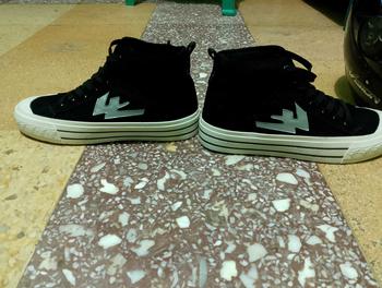 Product Review of Sepatu Sneakers Aeko Newtwoyers Blackwhite High Klasics Reflective from ⚡**⚡ 1