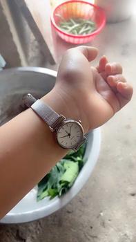 Product Review of Đồng Hồ Nữ Mặt Tròn Lissa Dây Thép Thiết Kế Cá Tính Sang Trọng Watch Women from s**2 3