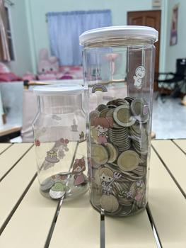 Product Review of ออมสินราคาพิเศษ(ไซส์ปกติ) แถมใบออมเงินและสติกเกอร์การ์ตูนรวม5ชิ้น กระปุกออมสิน  ฝา ดึง from P**a 2