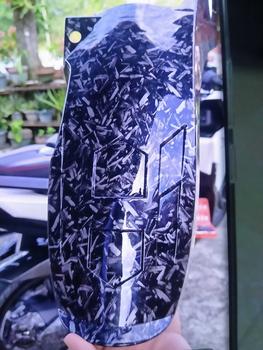 Product Review of CLICK V3 / CLICK V2 TIRE HUGGER LONG F-9170 FORGED CARBON / MATTE BLACK / CARBON Z-10124 REAR FENDER MUDGUARD FOR CLICK 125i / CLICK 125i MOTORCYCLE from O** S**G 1