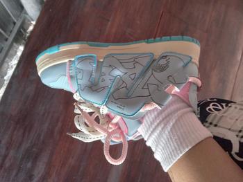 Product Review of (tăng 1sz)Giày thể thao nữ Sneaker Retro Đế Dày Thời Trang đa sắc màu Shoes Đế Bằng Jean Nhung from 𝟏**️ 2