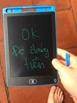 Product Review of Bảng vẽ điện tử lcd  tự xóa thông minh 12 inch, 8.5 inch cho bé from Ô** c** 9** 🇻** 0