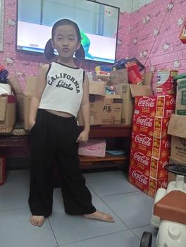 Product Review of Áo Croptop Sát Nách Hình In Cho Bé Gái Cực Sành Điệu TULALOVE from o**6 0