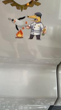 Product Review of Tem dán sticker logo Trollxe Redbull Thầy Cụt mê xe Nhãn Dán tập đua from 𝐀**𝐆 0