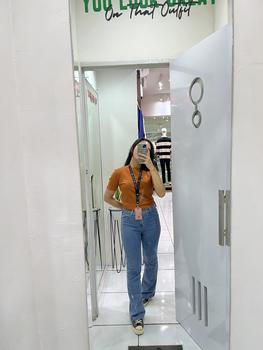 Product Review of Highwaist Jeans Cargo Loose Hangover Vol.2 - Celana Cargo Jeans Premium Tebal Kekinian Wanita Panjang Cewek Denim from O**i 2