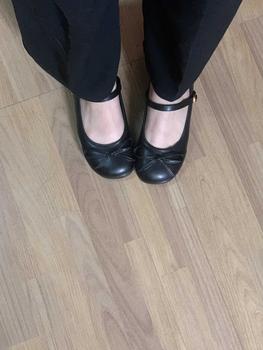 Product Review of Giày Nữ Đế Cao Mũi Tròn 3p Da Mềm Buộc Nơ Điểm Nhấn Gót 3-5cm - Shoes from K** A** 2