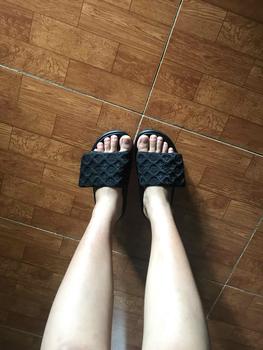 Product Review of Dép Dán Quai Vải Phong Cách Thời Trang DéP GiàY DéP GiàY Nữ Sandal Nữ Sandal Shoes Jean dép  cross from M** 0