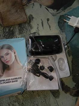 Product Review of 12.12 Hot Selling Upgrade Baru F9-5/M10 TWS Dan Powerbank Tampilan LED TWS Headset Bluetooth with Mic Sentuh Olahraga Tahan Air Henset Bloetooth HiFi Stereo Wireless Earphone Bluetooth from i**g t**a 0