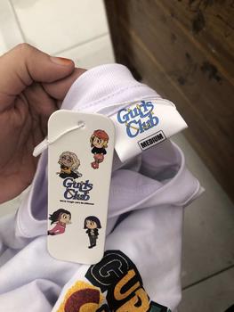 Product Review of Gurls Club Long Sleeve - Playground | Katun Combed Distro Kaos Nyaman Panjang Putih Sablon Baju Tangan T-Shirt Hitam Pendek Polos Santai Rib from o**🌈 0