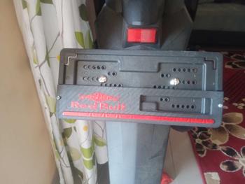 Product Review of Dudukan Plat Nomor Red Bull List Warna Cover Plat Variasi Motor Universal from u**0 0