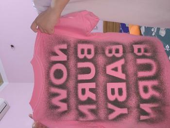 Product Review of Áo thun unisex local brand HUGU - NOW BURN BABY BURN - vải cotton 2 chiều, form boxy - baby tee, in tram Top Cổ Tròn Menswear from ?** 1