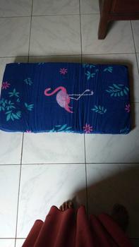 Product Review of alas setrika tebal 5cm ukuran 90x50x5 cm tahan panas dan lengket Sarung from w**a 0