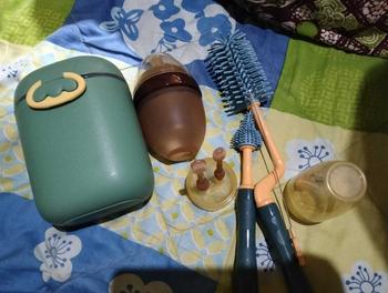 Product Review of Sikat Botol Susu Bayi / Pembersih Botol Susu 3in1 Blue Bottle Brush  Pink from D**a 0