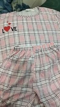 Product Review of BabyDoll Wanita Dewasa Hotpant Standar Celana Pendek LD 100Cm Motif Bordil Kaos from m**e 0