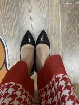 Product Review of Giày Cao Gót Nữ MŨI trơn Giày búp bê mũi nhọn nữ tính cao 5p và 7p - size 35 - size 40 mã Cotron Shoes from 🌸**m 0**🌻 1