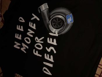 Product Review of V2 oversize shirt - Need money for diesel from n**d 0