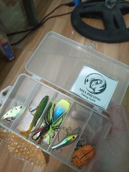 Product Review of Combo 5 Mồi Chuyên Lure Nhạy Cá + Tặng 2m Leader Noeby, 5 Khóa Lure, Hạt Trợ Lực Ném, Hạt Chặn, Hộp Đựng - Đi Câu Fishing Bắt Cá Câu Cá from T**i t** 2**1 H** ** 1