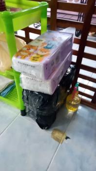 Product Review of ทิชชู่การ์ตูนม่วง 1300เเผ่น/ห่อ หนา4ชั้น ทิชชู่เเบบดึงเเขวนได้ สัมผัสนุ่มละมุน ออ่นโยน ดีลักซ์ คอมเฟอร์ท 1300เเผ่น กระดาษทิชชู่ ทำความสะอาด กระดาษชำระ from C**a C**า 0