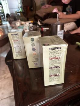 Product Review of (COMBO 36 GÓI ) Nhuộm Tóc Thảo Dược Dạng Gói Phủ Bạc Dễ Lên Màu Không Gây Kích Ứng - HANAVA COSMETICS Đổi Màu Tóc Dưỡng Tóc from u**1 1